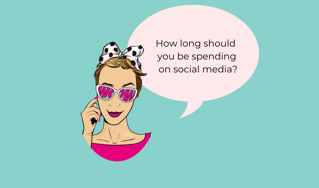 How long should I spend on social media?